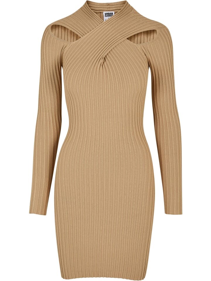 

Короткое платье Urban Classics Kleider, цвет unionbeige