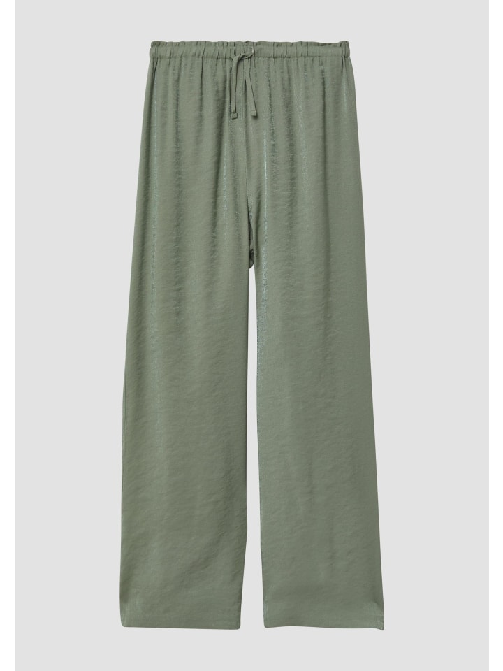 

s.Oliver Широкие брюки цвета 7368_оливково-зеленый