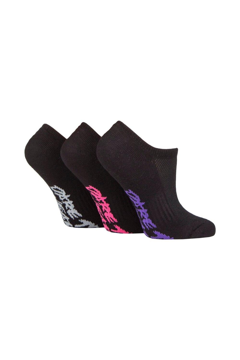 

3 пары простых бамбуковых носков-невидимок. SOCKSHOP, черный