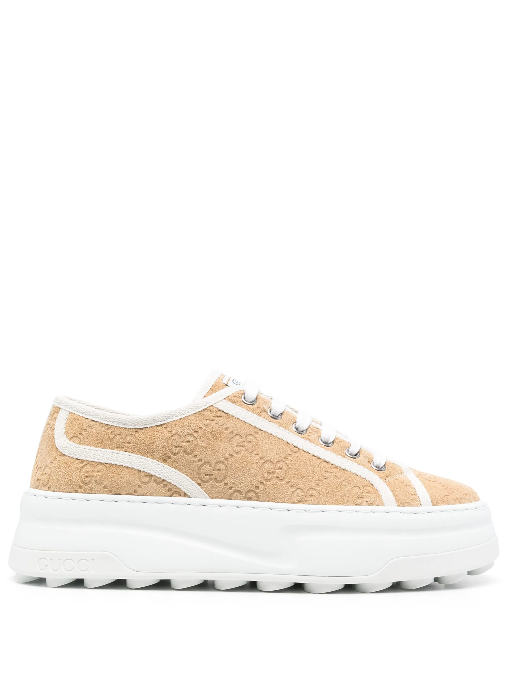 Кеды Tennis 1977 Gucci, бежевый