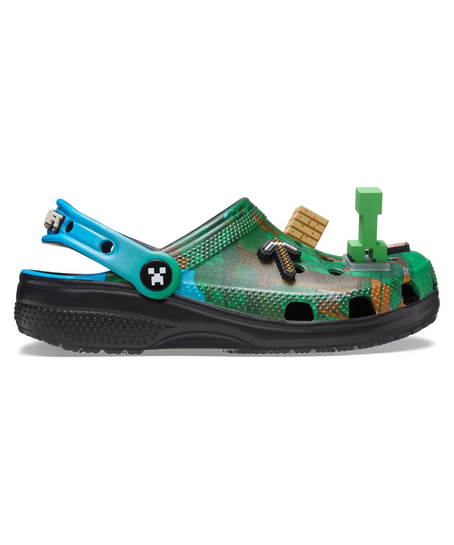 Детские сандалии CROCS KIDS MINECRAFT CLS CLG — фото 3