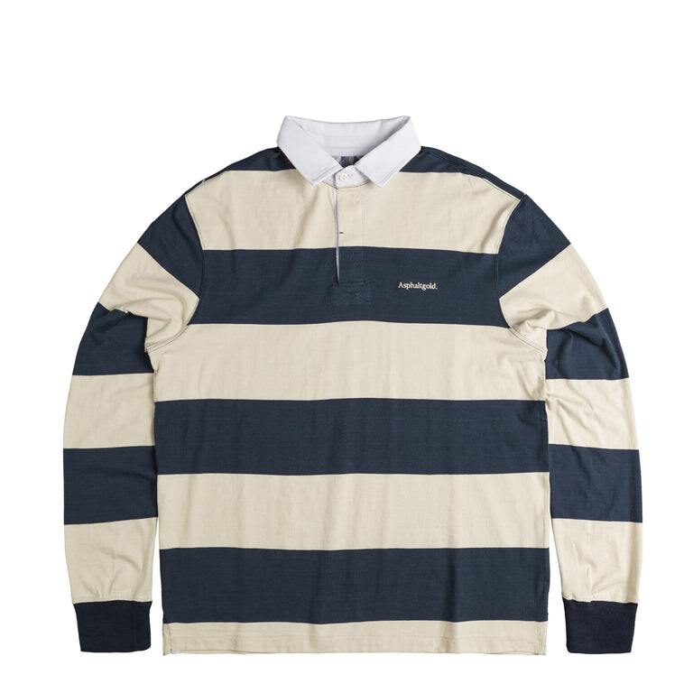

Рубашка *Never Enough.* Rugby Shirt Asphaltgold, синий