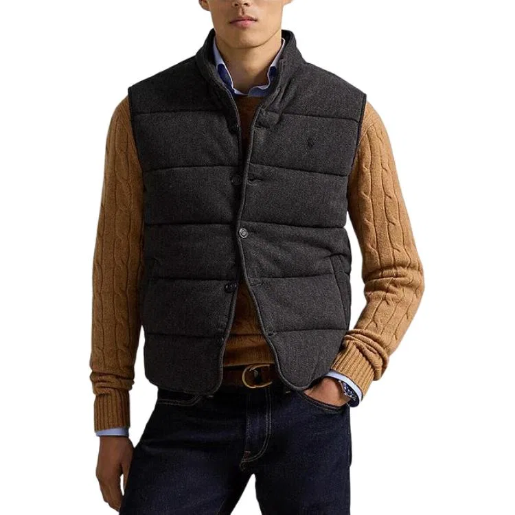 Жилет мужской Polo Ralph Lauren Dark Charcoal Heather — фото 4