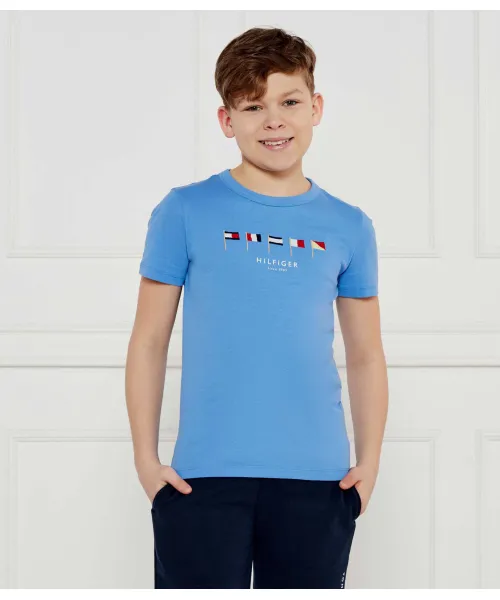 

Футболка Regular fit Tommy Hilfiger, синий