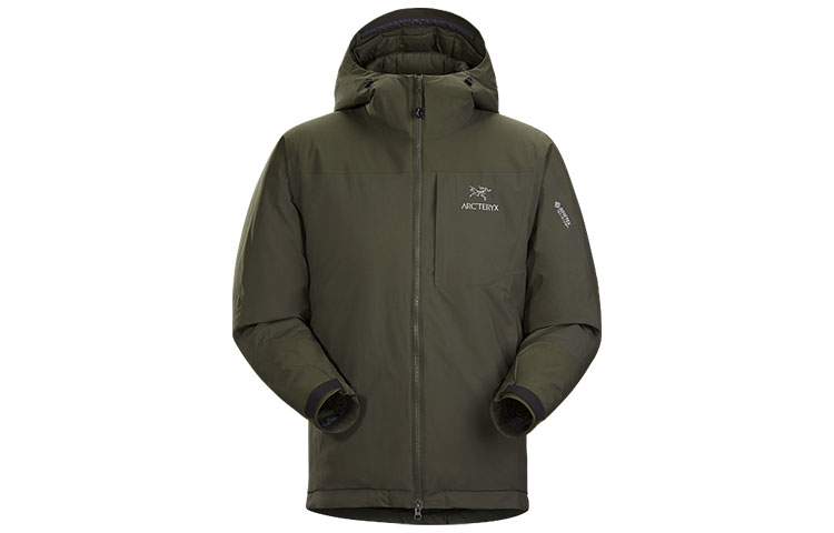 Пуховик зимний мужской Arcteryx, Зелёный Драцена/Драцена — фото 3