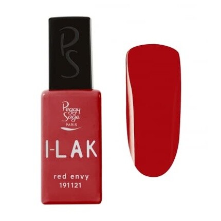 

I-Lak Soak Off Полуперманентный гель-лак Red Envy 11 мл, Peggy Sage