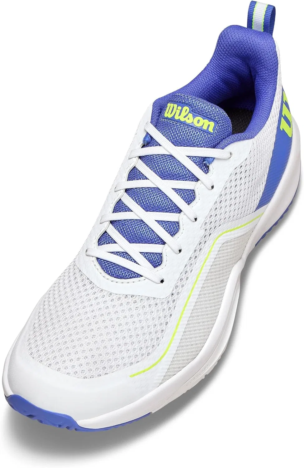 Мужские теннисные кроссовки Rush Pro Lite, White/Amparo Blue/Safety Yellow — фото 3