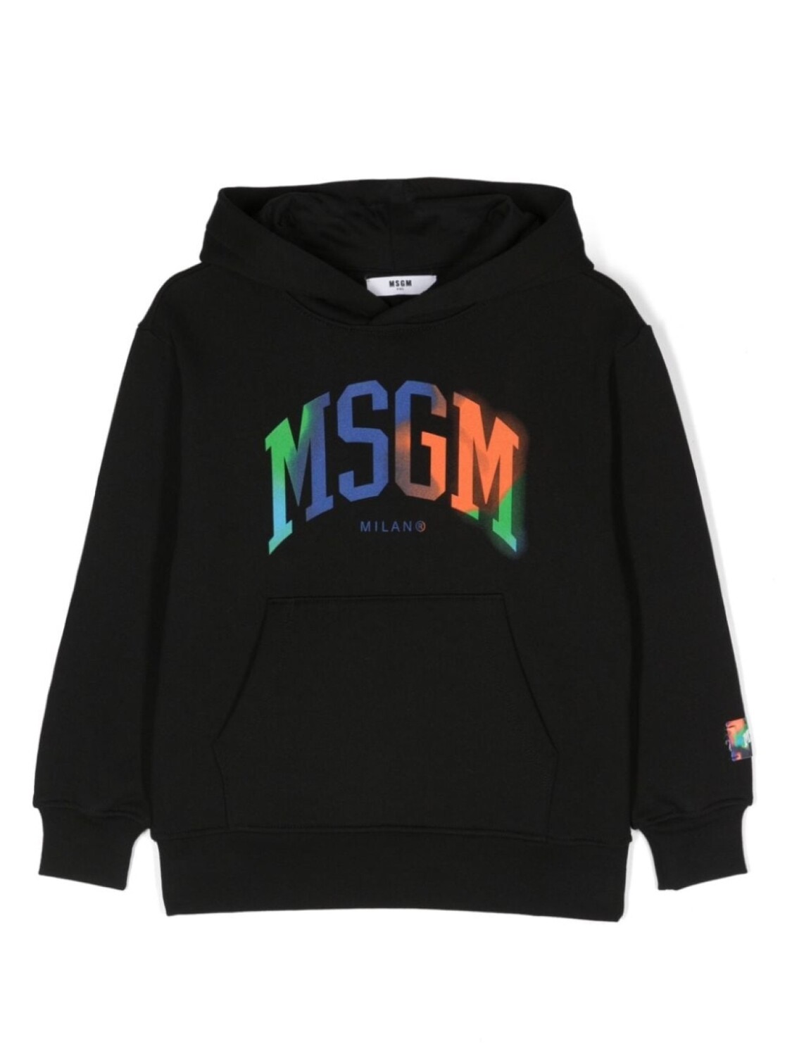 

MSGM Kids худи с логотипом, черный