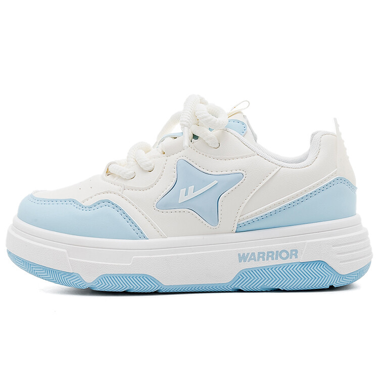 

Скейтбордические кеды женские с низким верхом белый/голубой Warrior