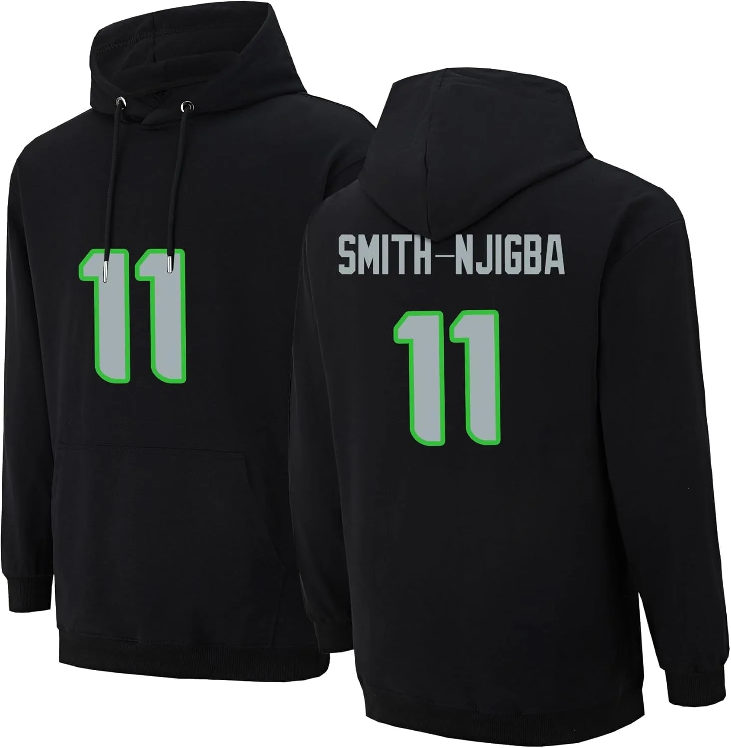 

Мужская футбольная толстовка из хлопкового флиса, с капюшоном и карманом-кенгуру Shxinet