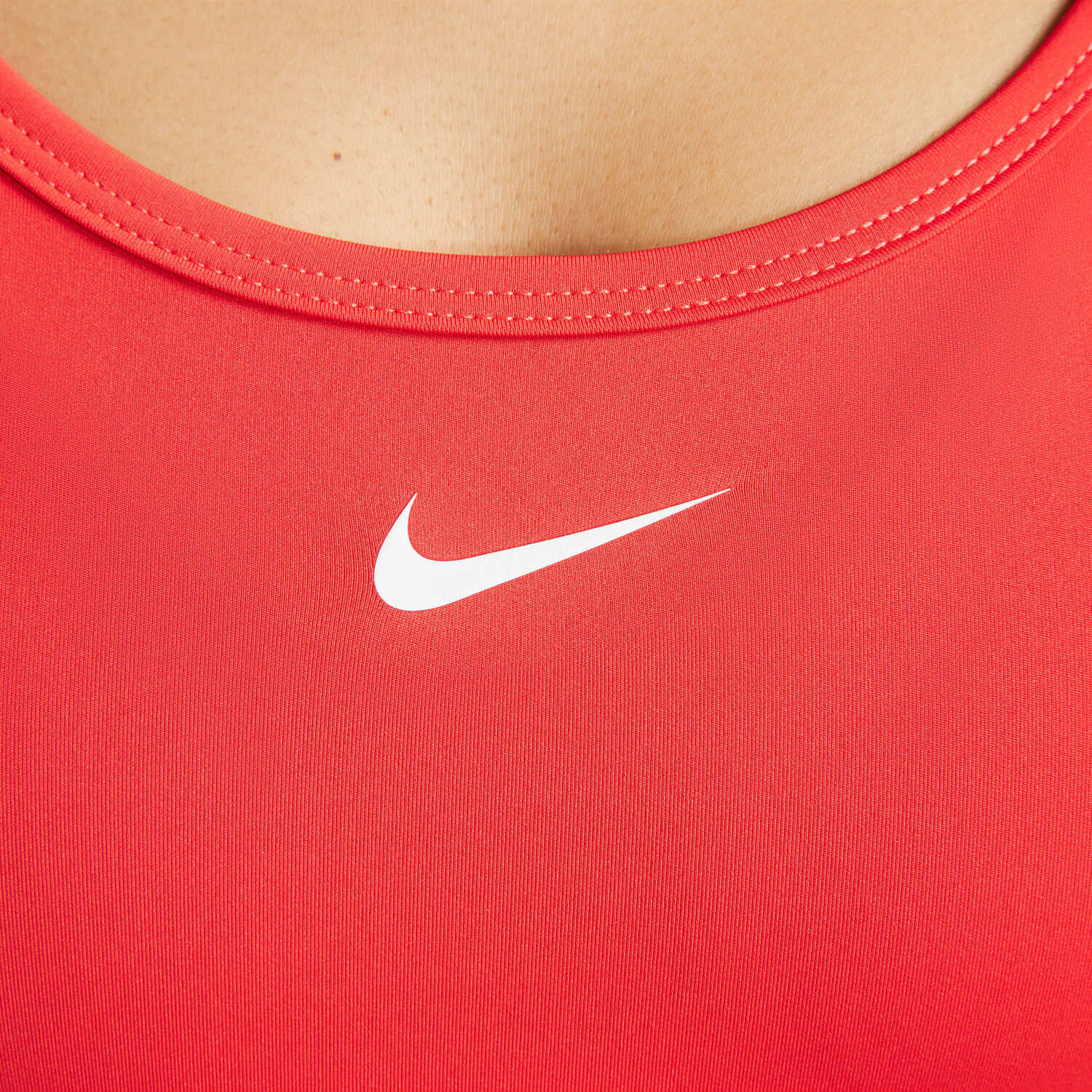 Топ (WMNS) Nike Pro Dri-Fit Cropped Long-Sleeve Top 'Light Crimson' — фото 3