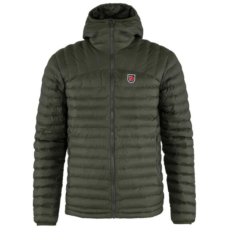 

Стеганая куртка Fjallraven, темно-зеленый