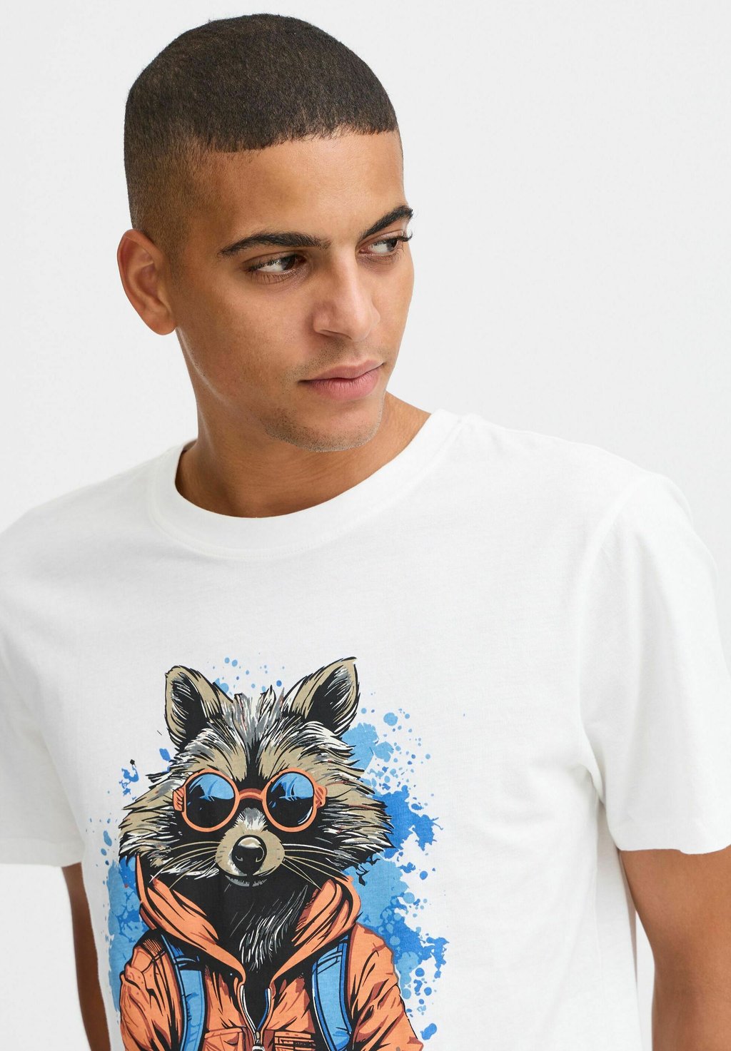 

Футболка с принтом Blend, белый