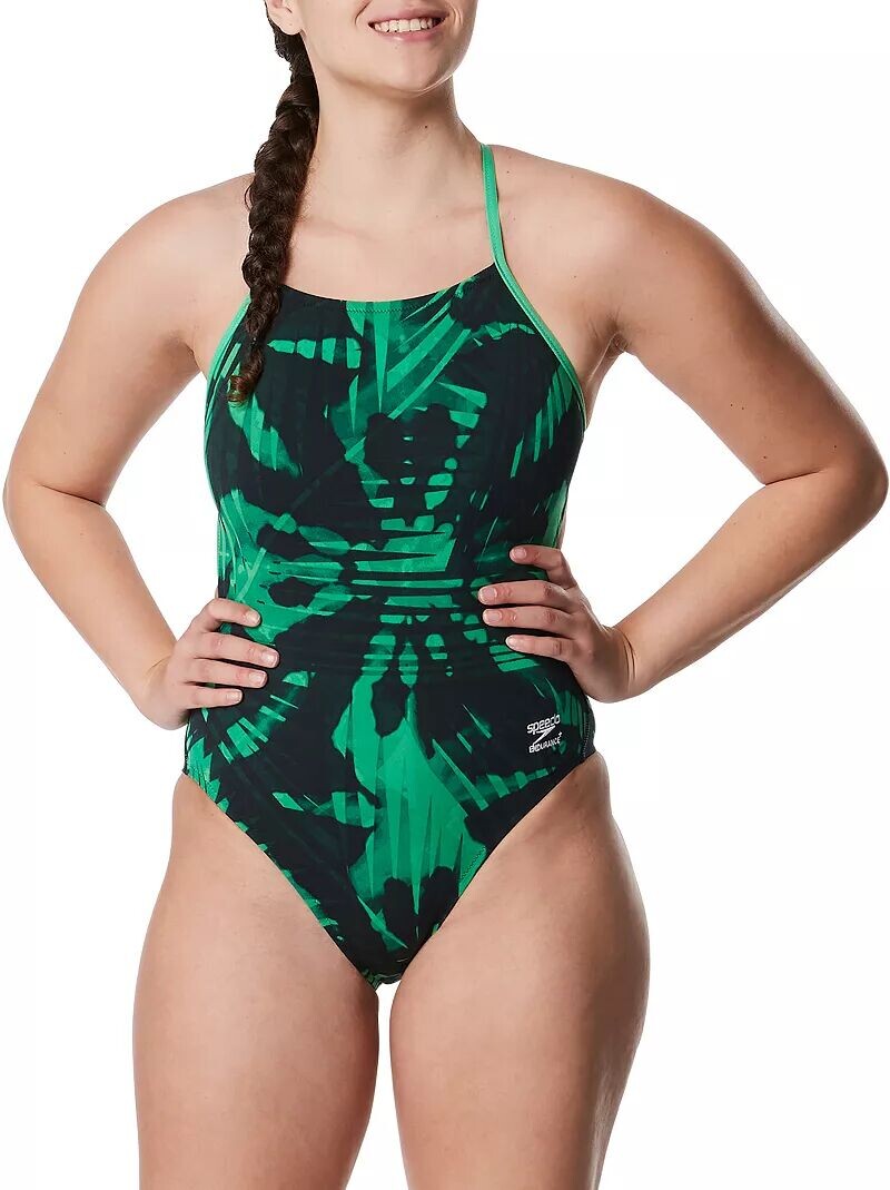 

Женский цельный купальник с одной спинкой и отражающей поверхностью Speedo