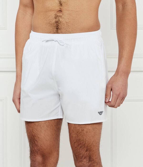 

Шорты для плавания Regular fit Emporio Armani, белый