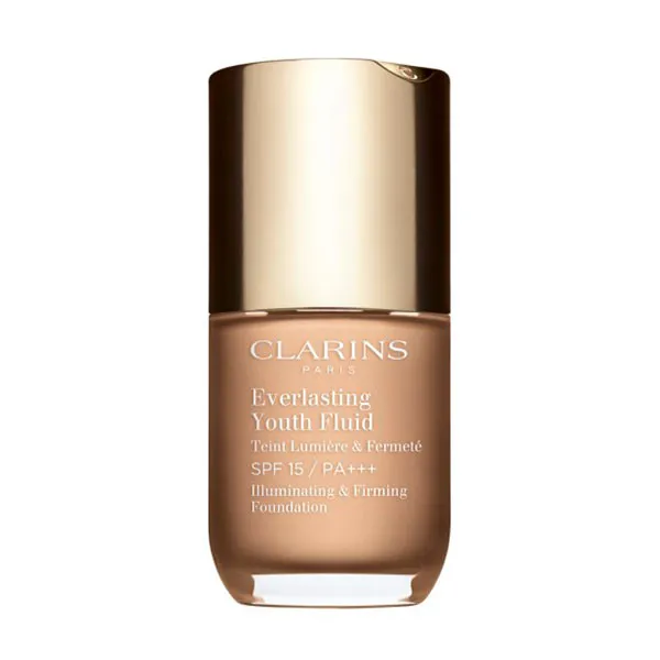 

Укрепляющая и осветляющая основа под макияж Everlasting Youth Fluid Clarins, цвет sand
