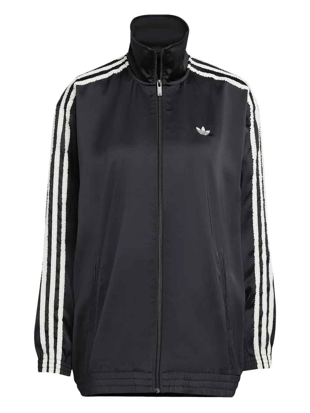 

Жакет Firebird в атласную полоску Adidas, черный