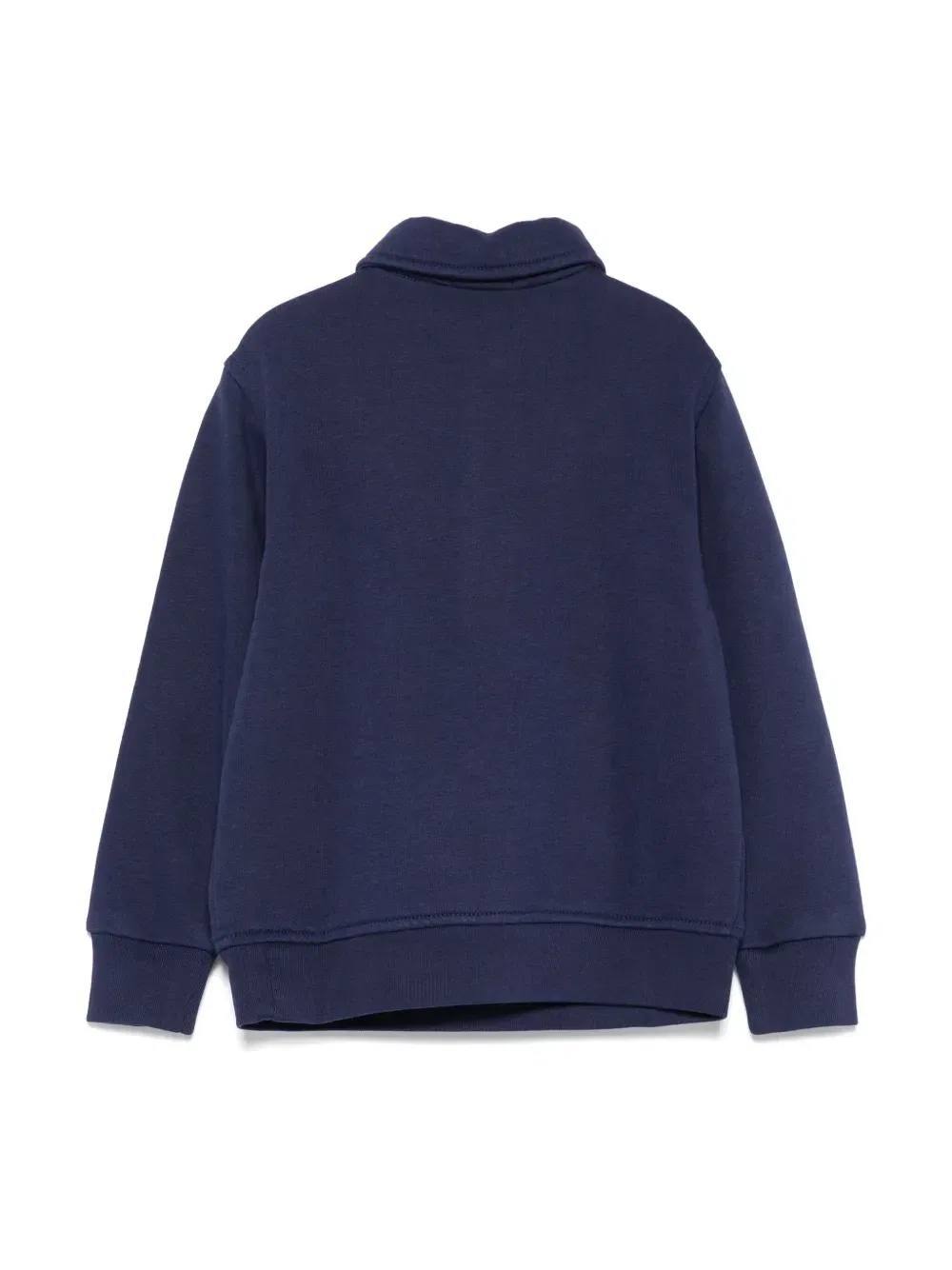 Толстовка с воротником на молнии Polo Ralph Lauren Kids, синий — фото 2