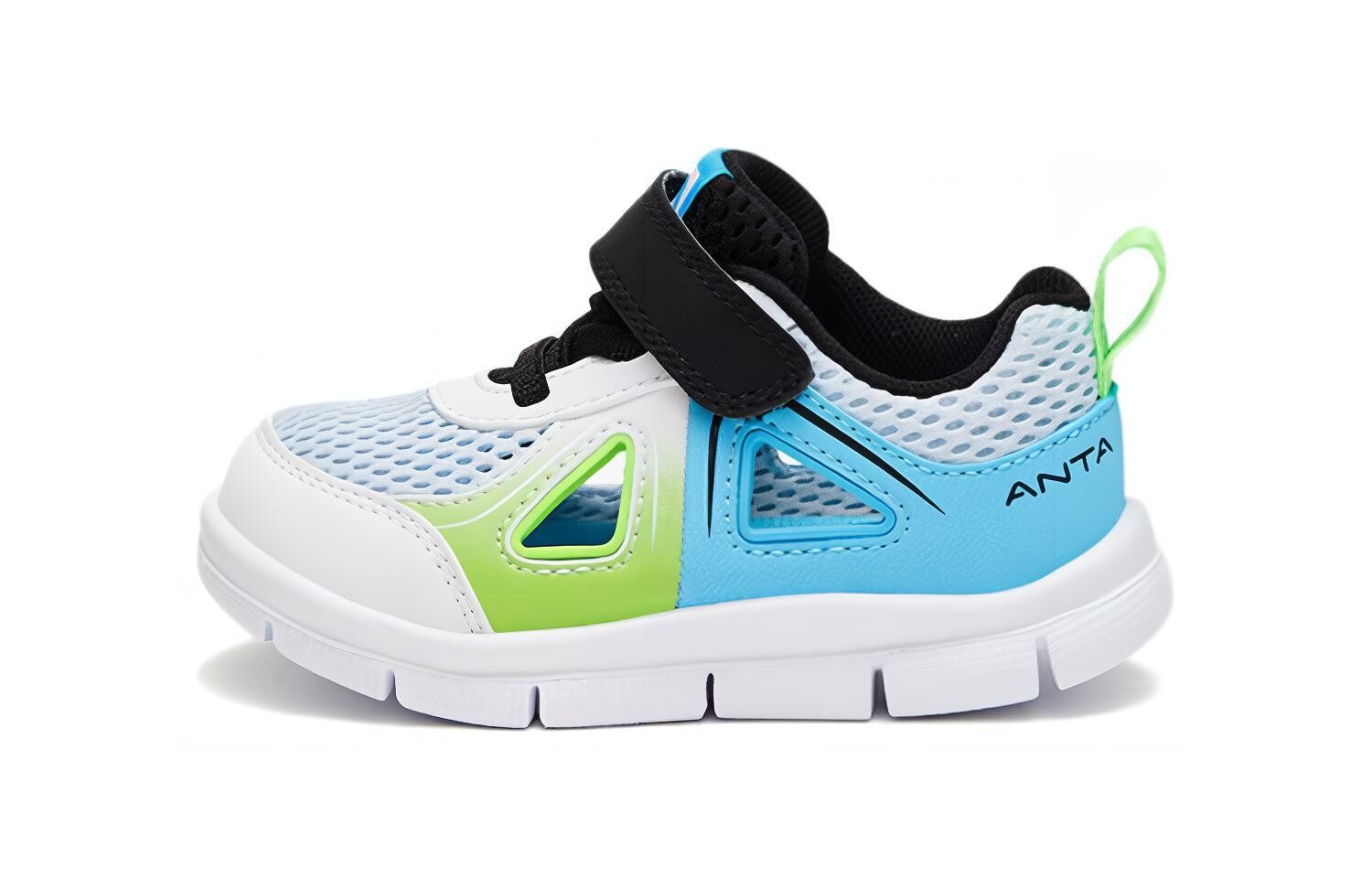 

Кроссовки Anta kids Toddler Shoes TD Low-top White/Royal Blue/Fern Green