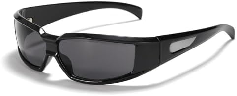 

Розовые солнцезащитные очки для женщин, красные очки с полой конструкцией, технологичный дизайн, модные солнцезащитные очки для девушек, стильные мужские очки MTZJH, Black