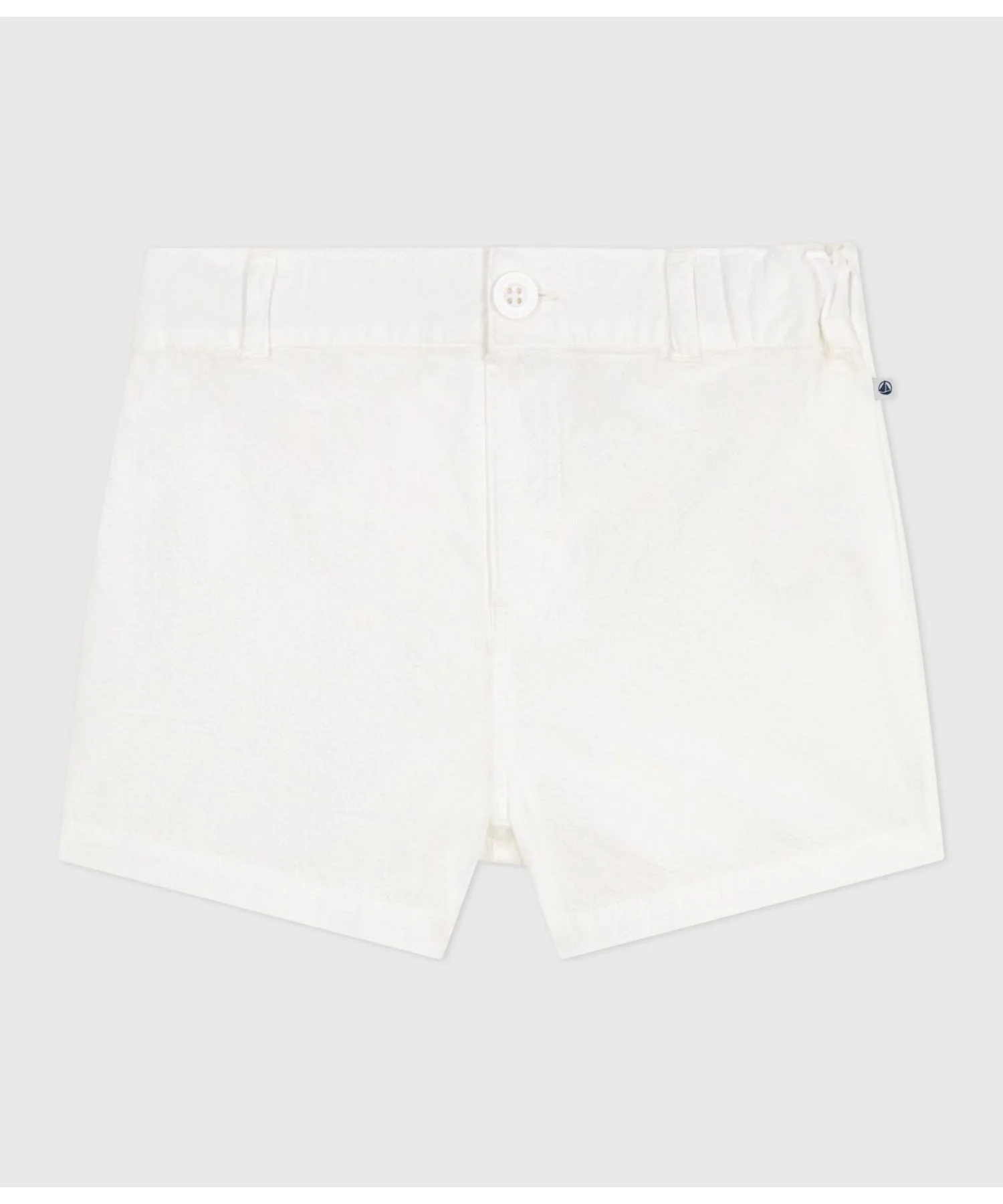 Детские шорты из хлопка PETIT BATEAU белые