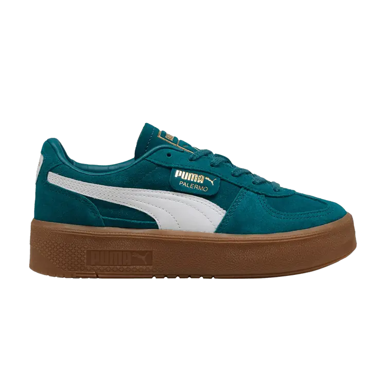 

Кроссовки Puma Wmns Palermo Elevata Cold Green Gum, зеленый