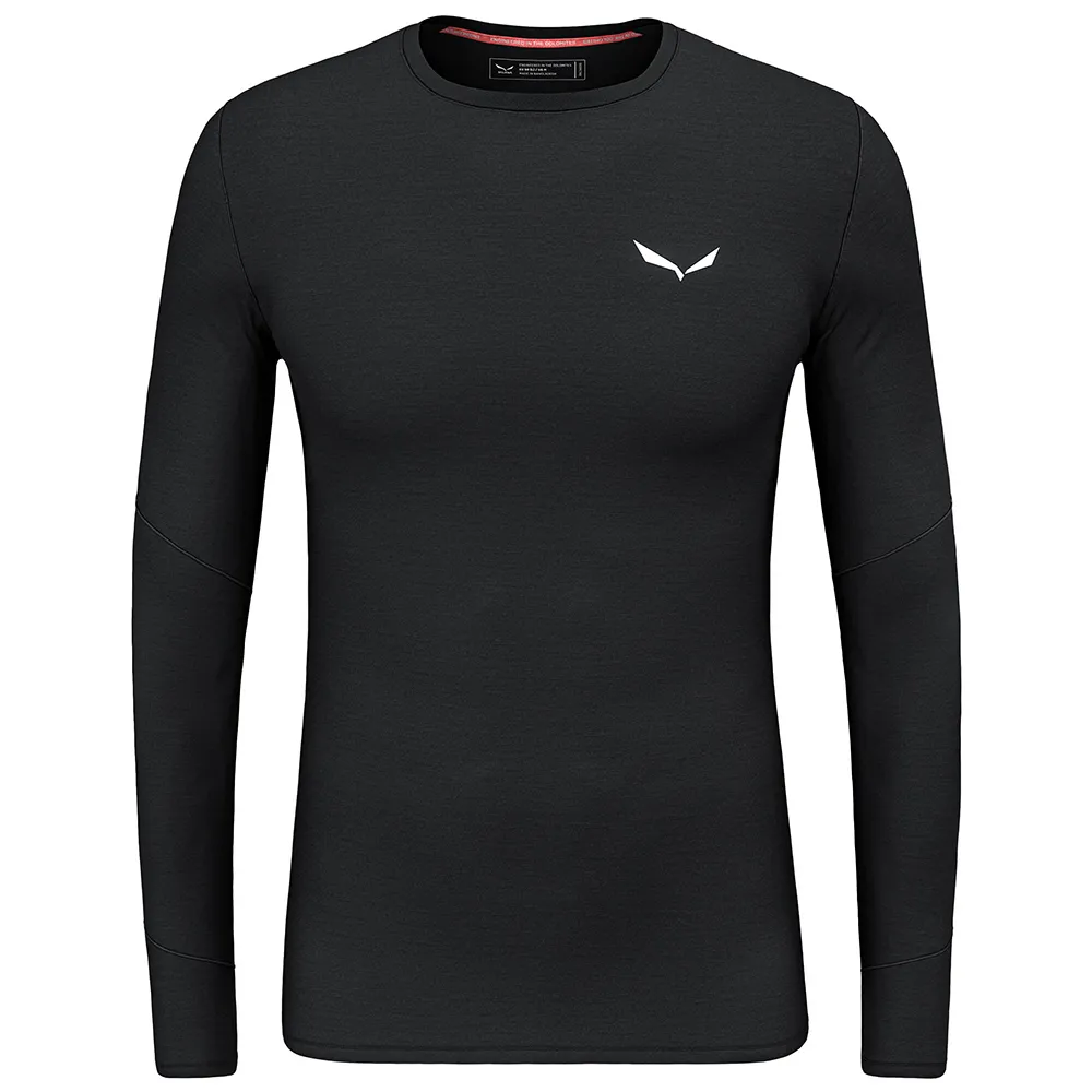 

Базовый слой Salewa Cristallo Warm Alpine Merino Responsive, черный