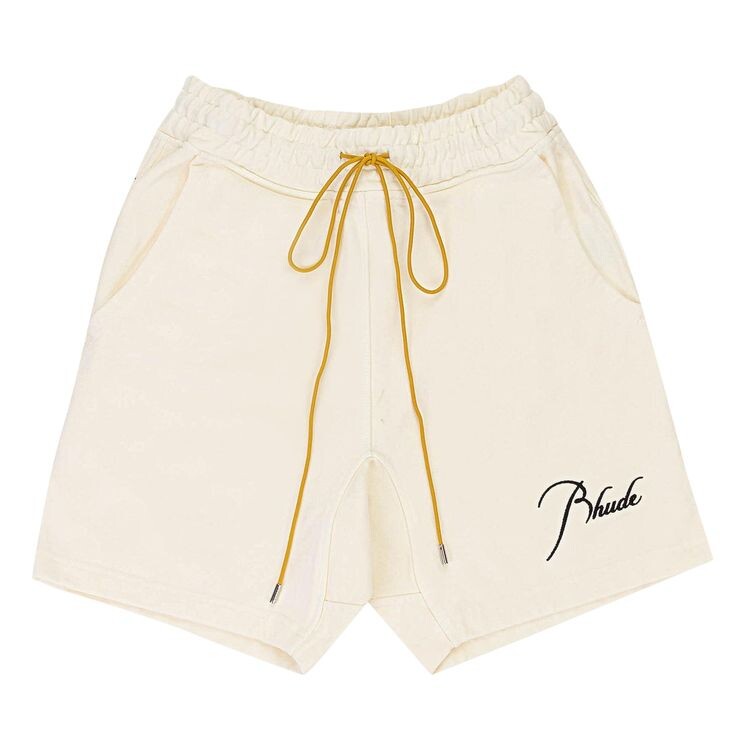 

Шорты Rhude Ssense Exclusive Script Shorts Cream, кремовый