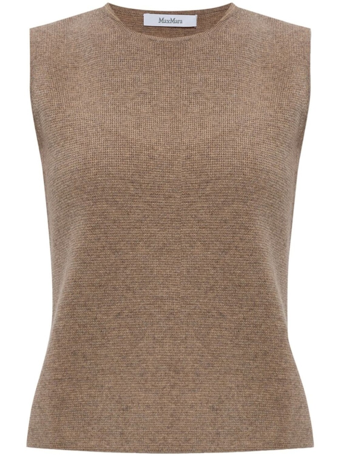 

Max Mara безрукавный трикотажный топ, коричневый