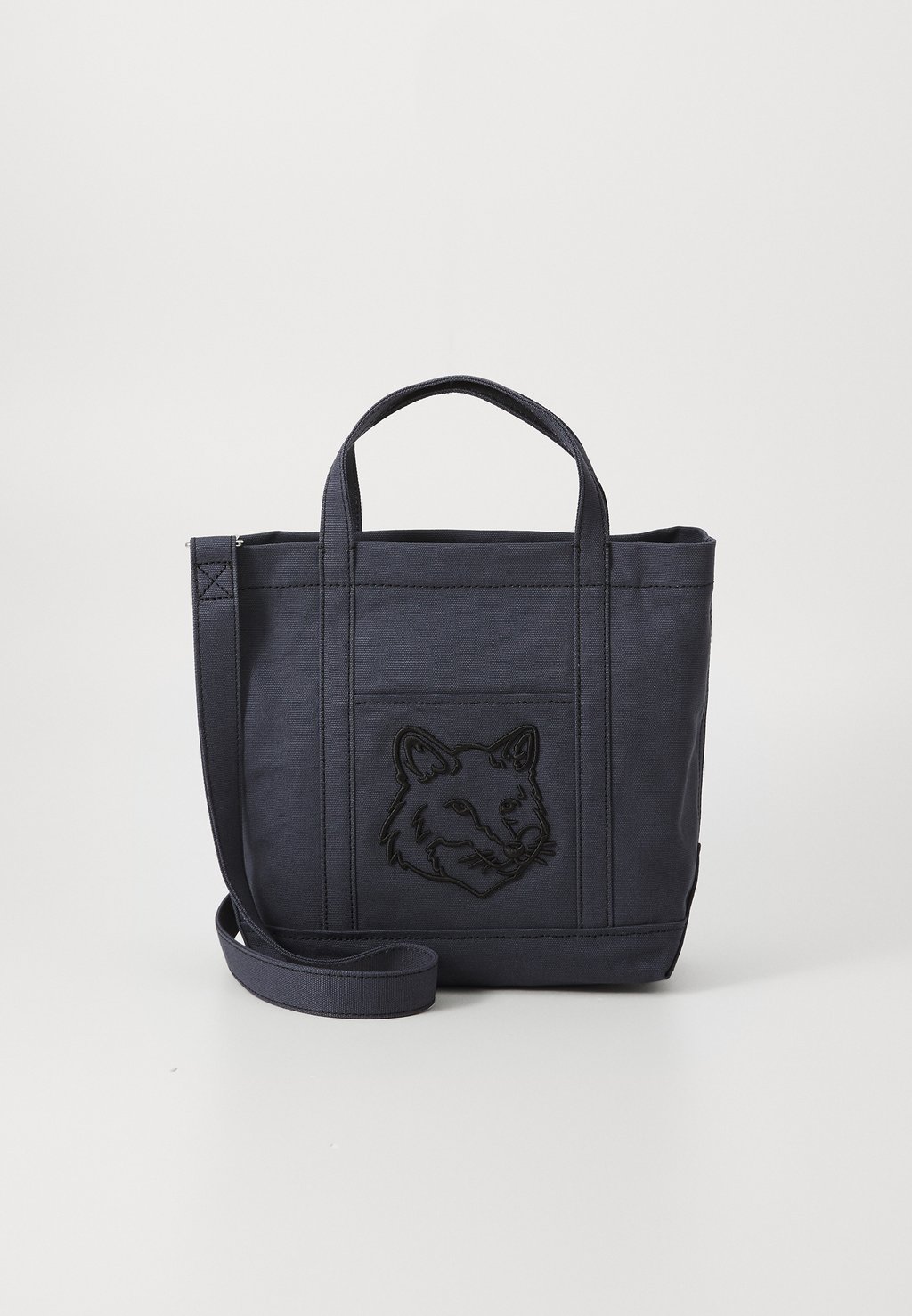 

Сумка FOX HEAD SMALL TOTE UNISEX Maison Kitsuné, темно-серый