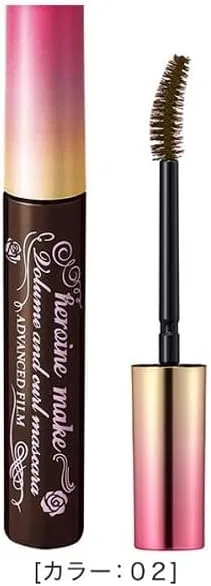 Тушь для ресниц Volume & Curl Advanced Film, Heroine Makeup, 1 шт., коричневый — фото 2