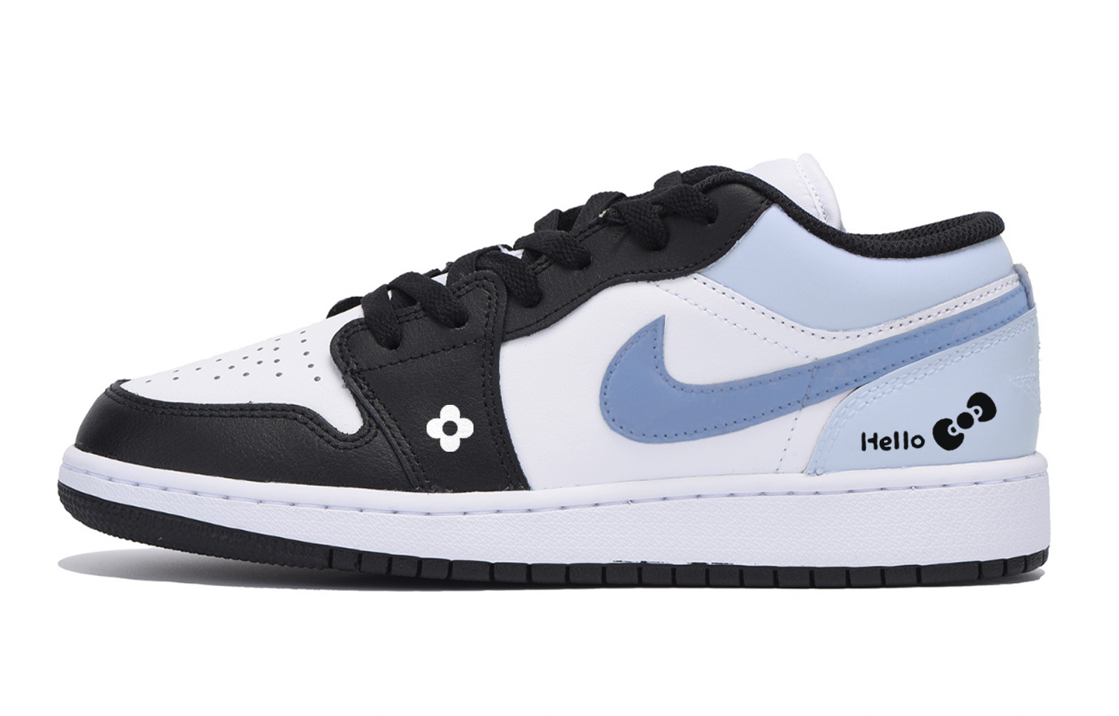 

Баскетбольные кроссовки Air 1 LOW Top для детей и подростков Jordan, белый