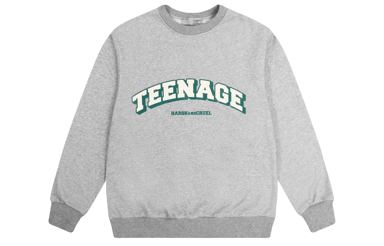 

Свитшот унисекс HARSH AND CRUEL, Хизер Грей