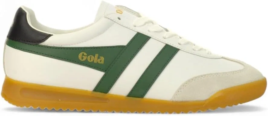 Мужские кожаные кроссовки Gola Torpedo, White Evergreen Black