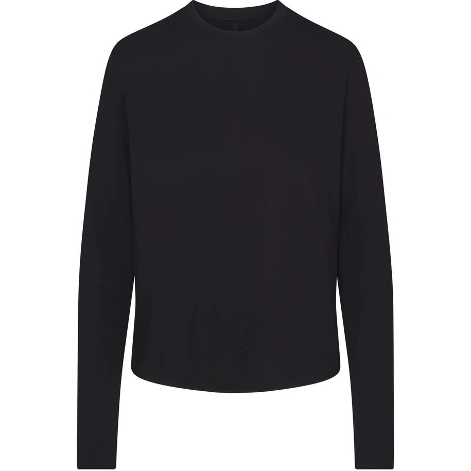 

Свитшот с удлиненными плечами SKIMS ONYX/Onyx