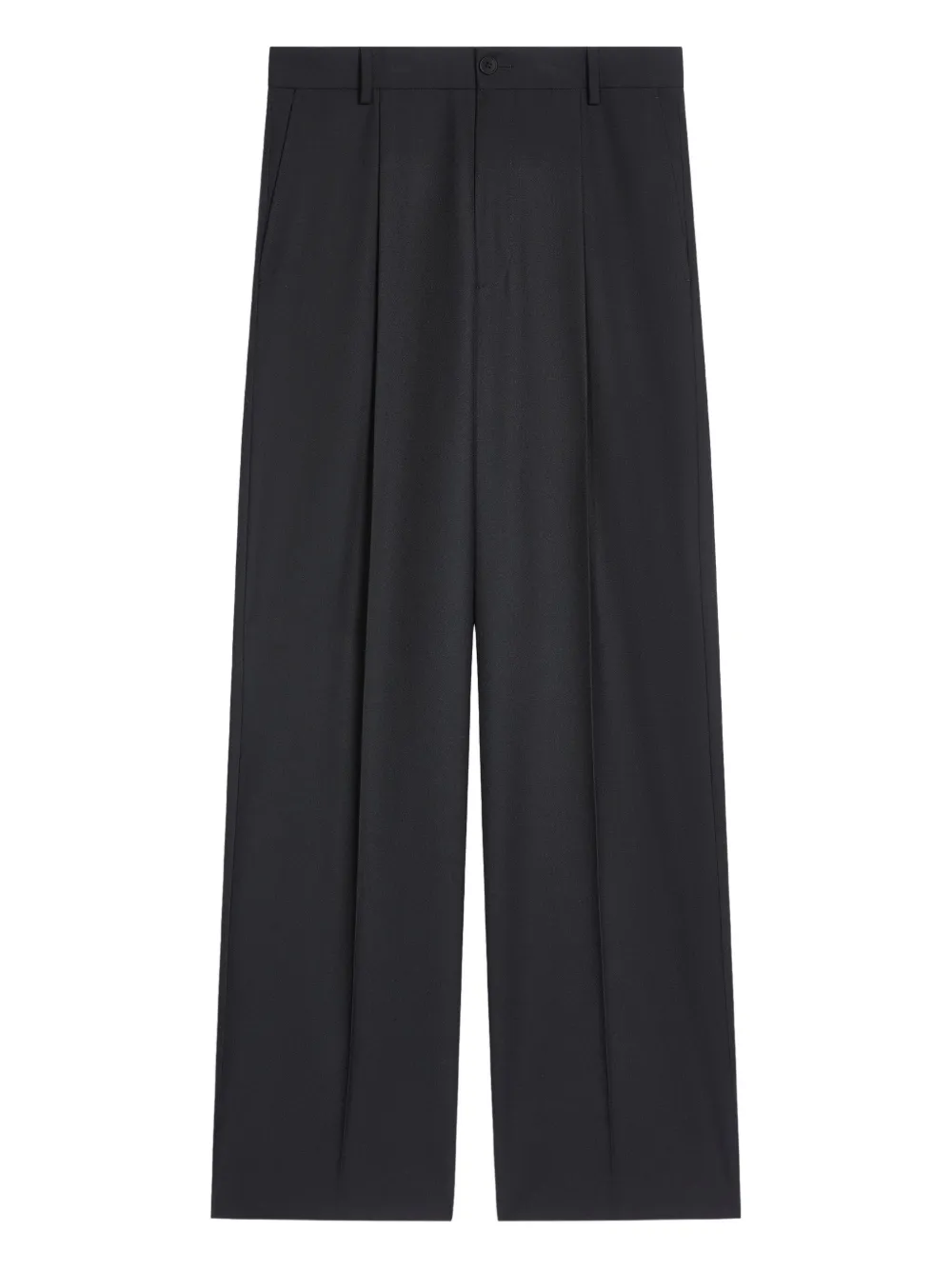 

Шерстяные брюки DRIES VAN NOTEN, черный