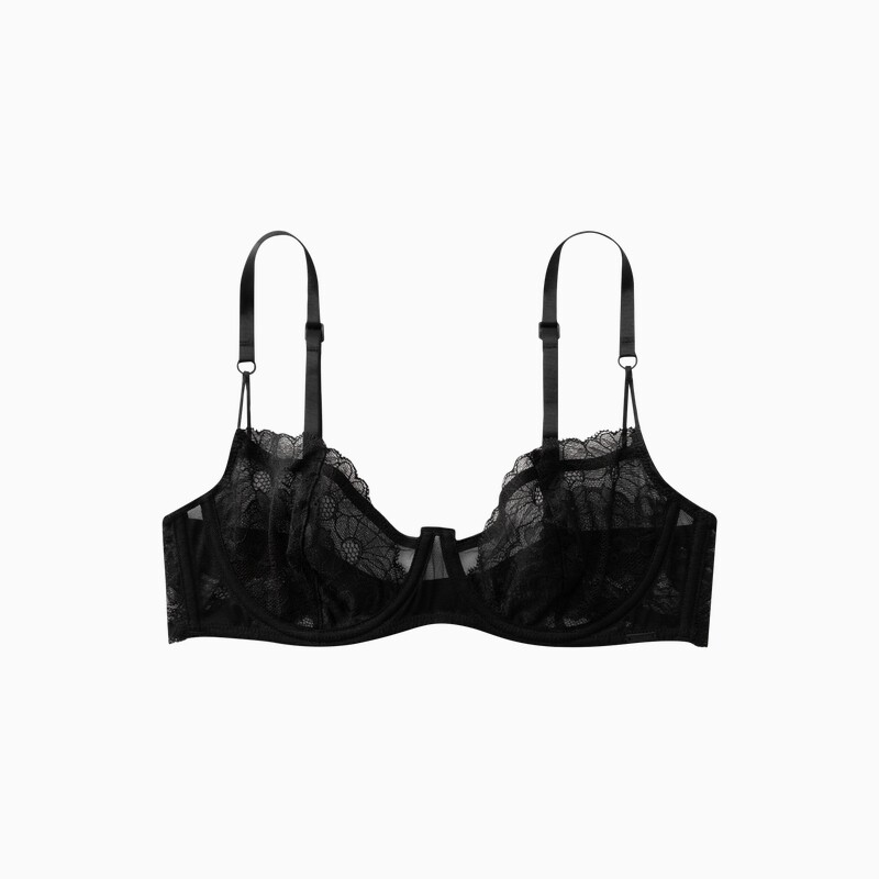 

Бюстгальтер кружевной Calvin Klein, черный