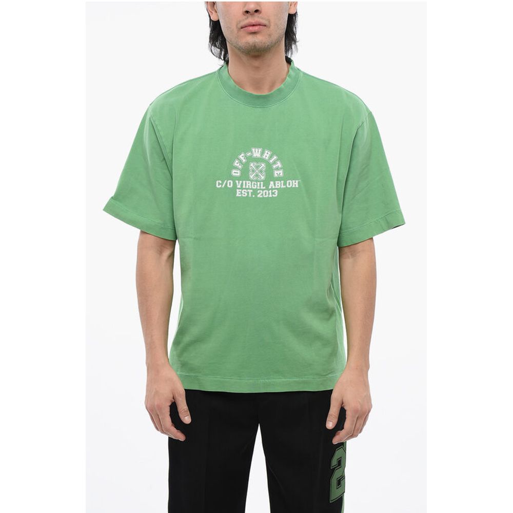 

Футболка Skate-Fit COLLEGE с принтом Off-White, Green