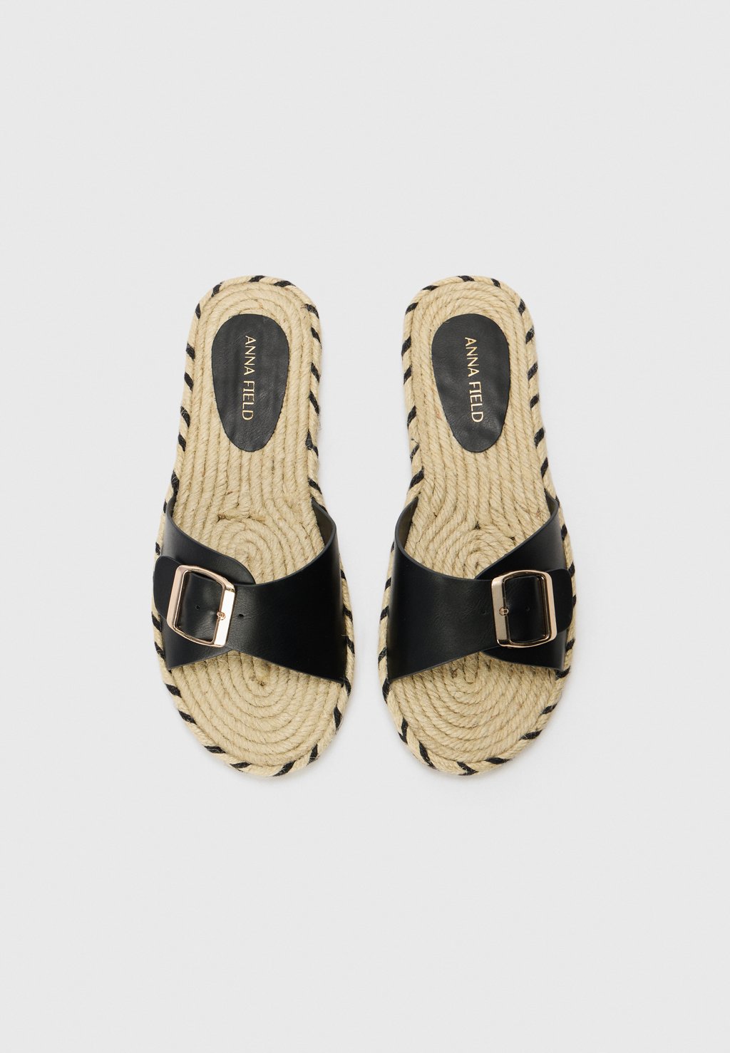Мюли Slippers Anna Field by Zalando, черный — фото 4