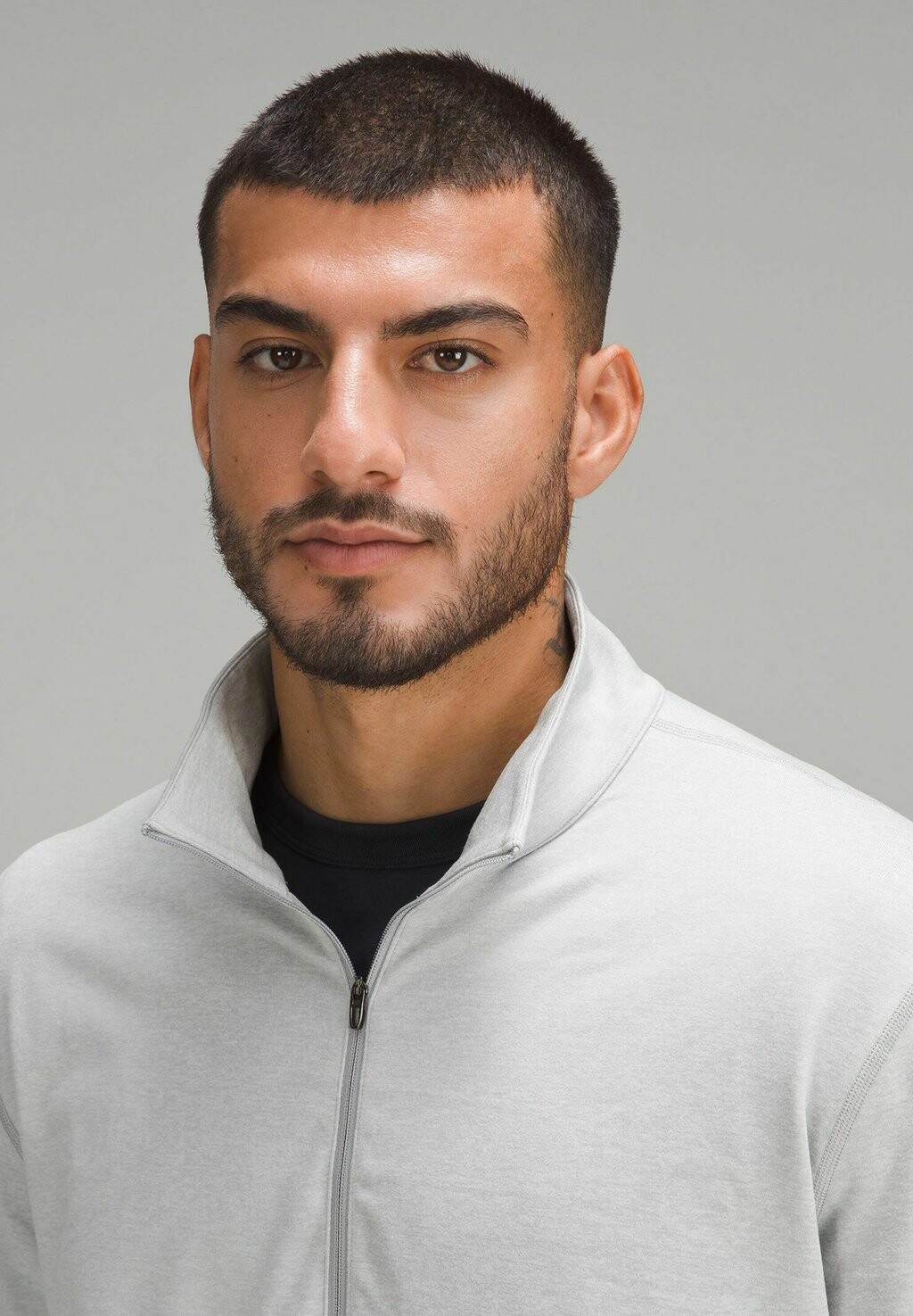 Футболка с длинными рукавами Soft Half lululemon, цвет heathered vapor heathered silver drop — фото 4