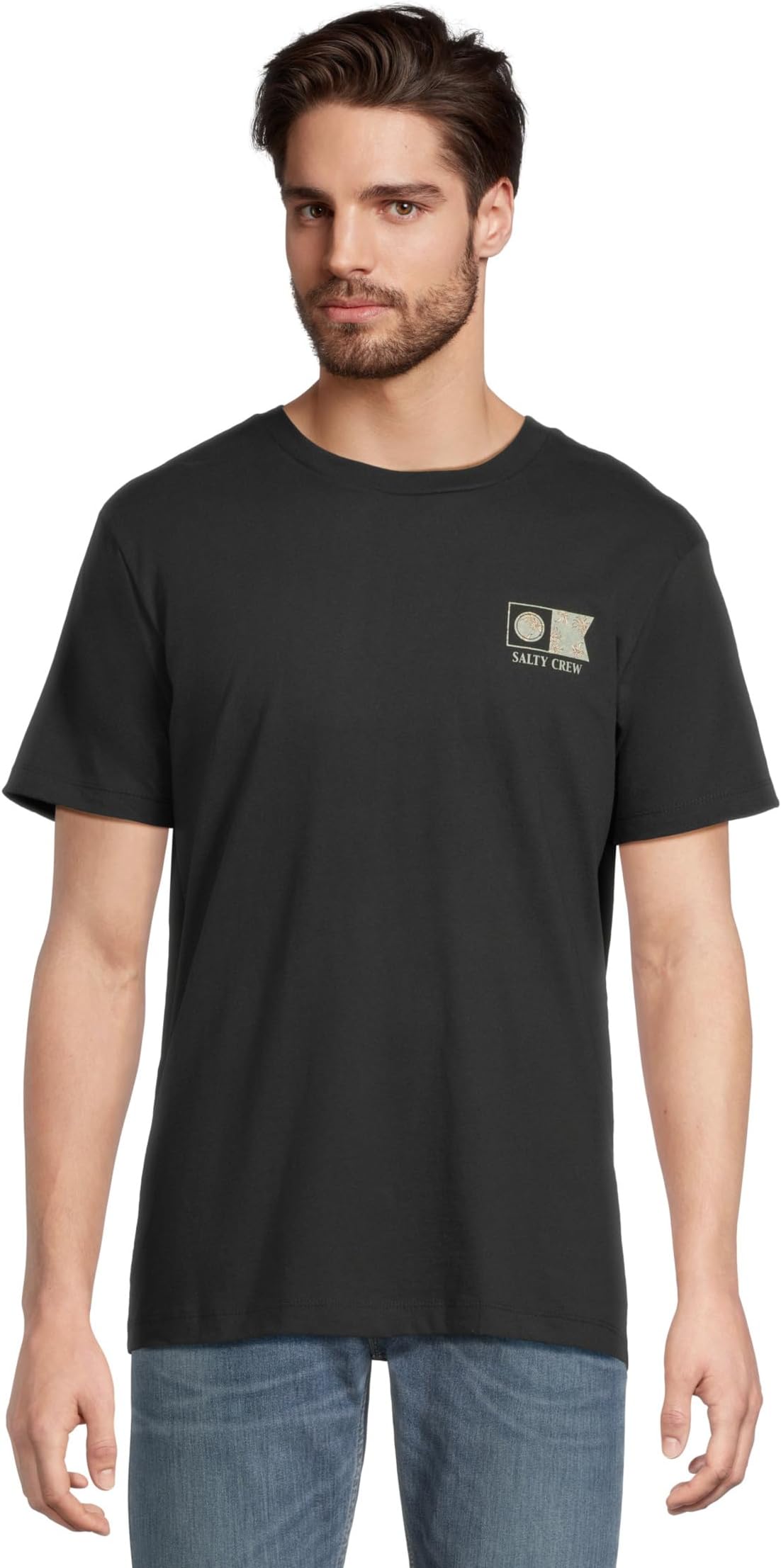 

Футболка Salty Crew Flagship Fill Short Sleeve Tee, черный