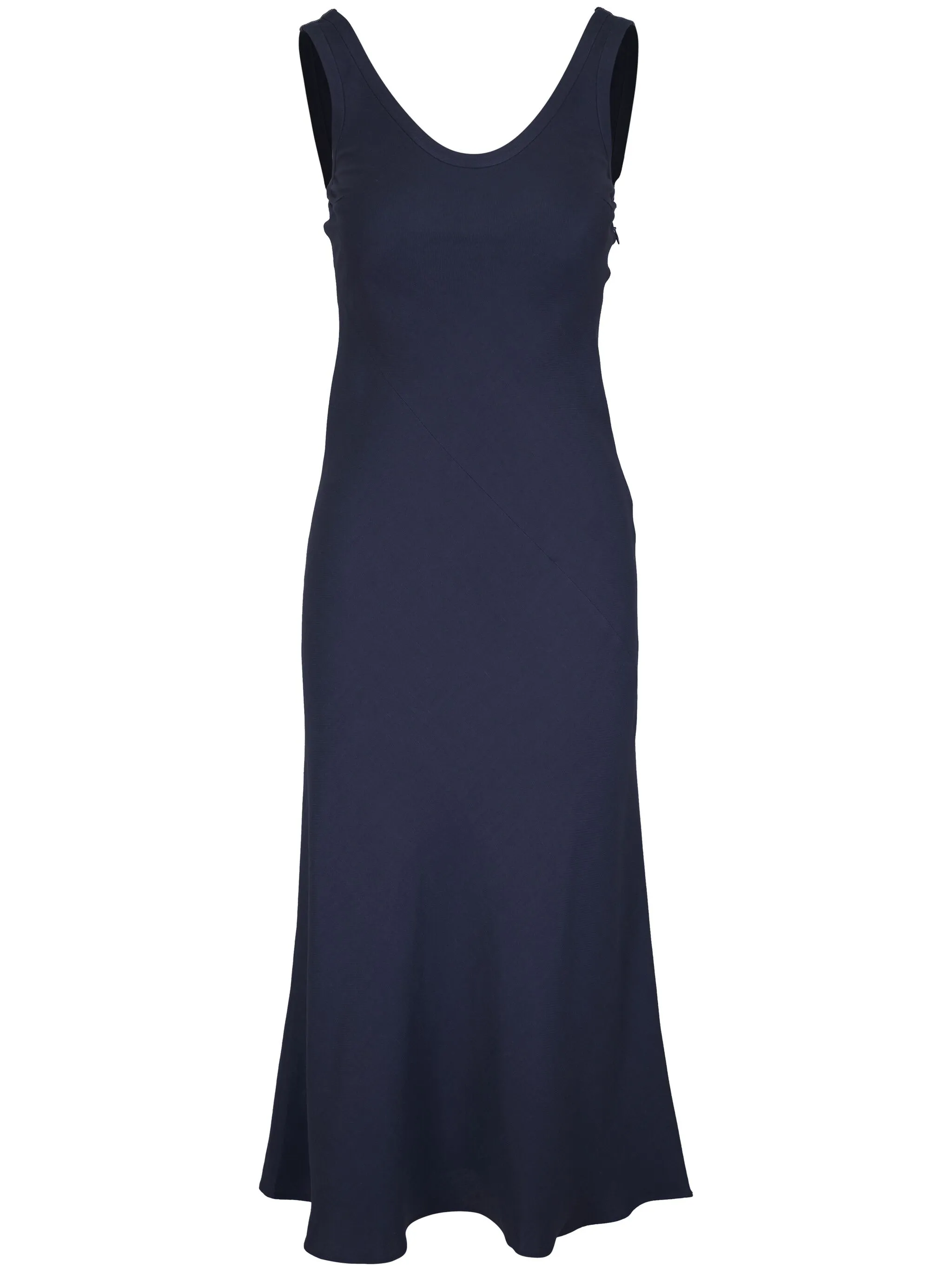 

Платье без рукавов Brunello Cucinelli, синий