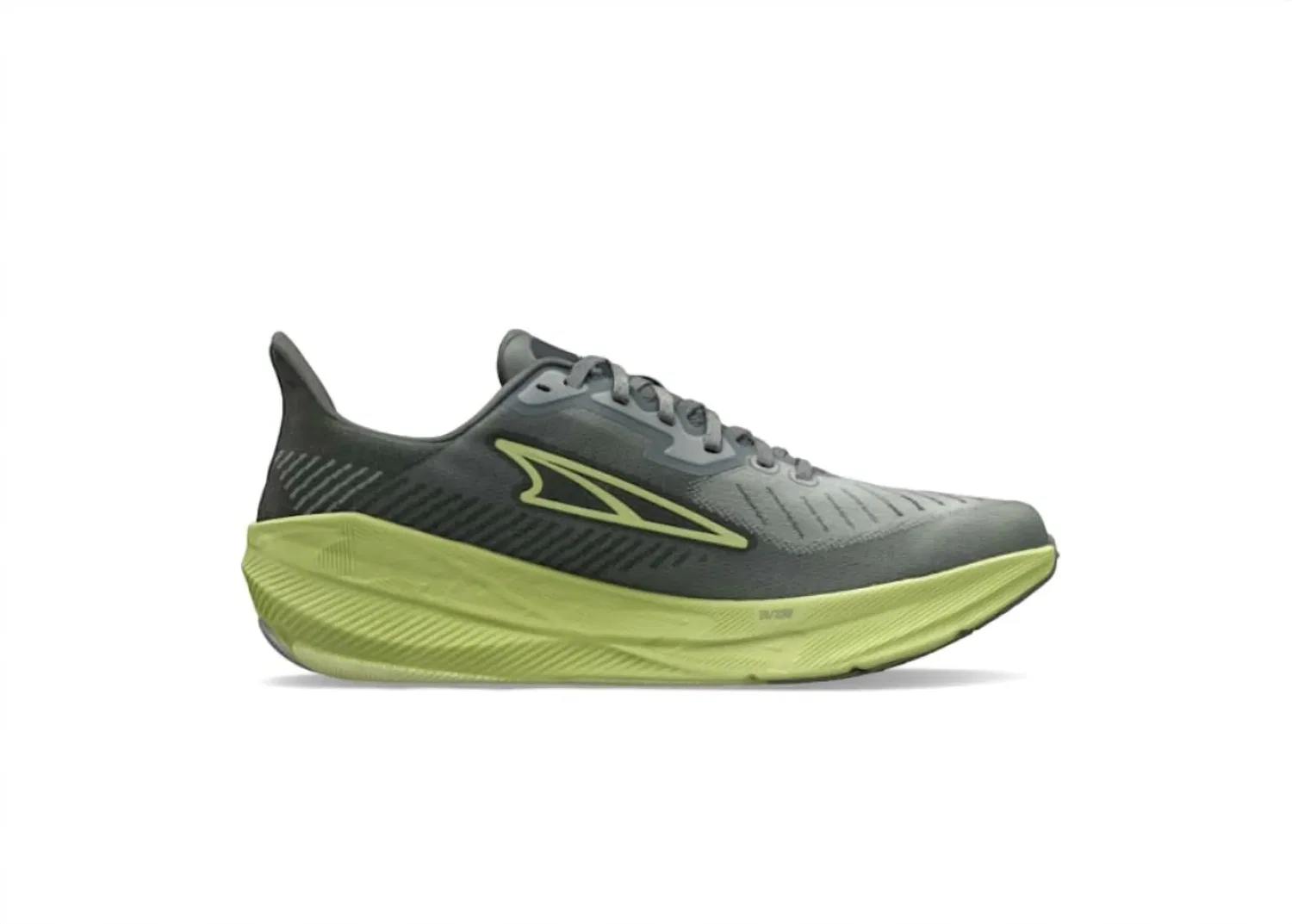 ALTRA Мужские кроссовки для бега по шоссе Experience Flow, серо-зеленые