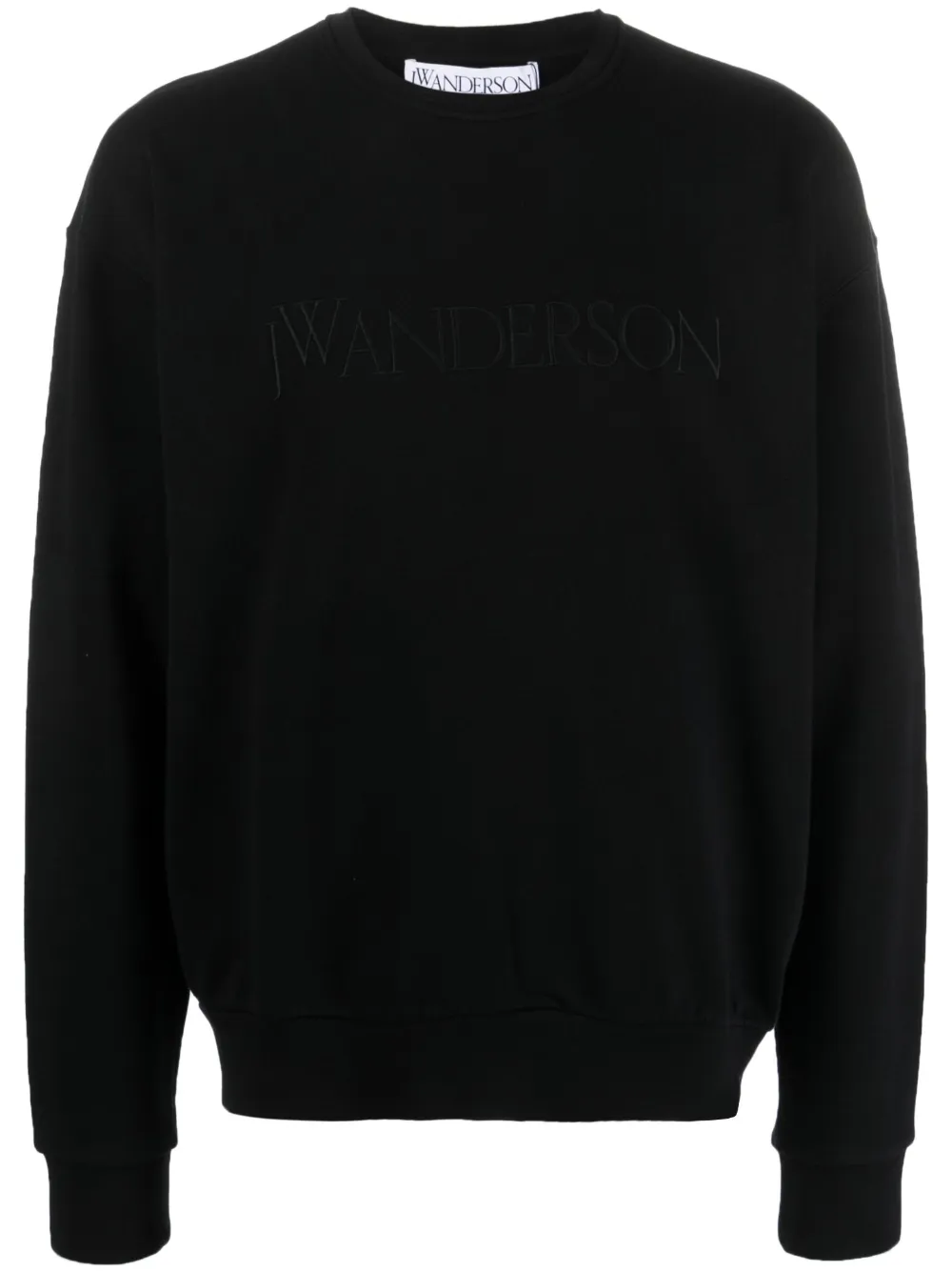 

Толстовка с вышитым логотипом JW ANDERSON, черный