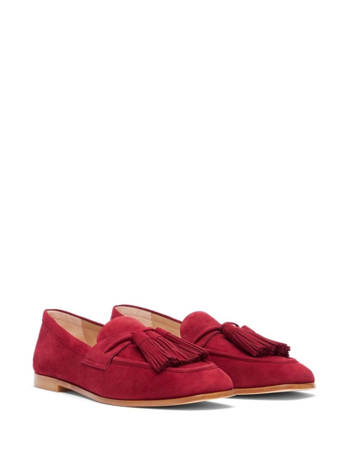 Stuart Weitzman лоферы Lindi, красный