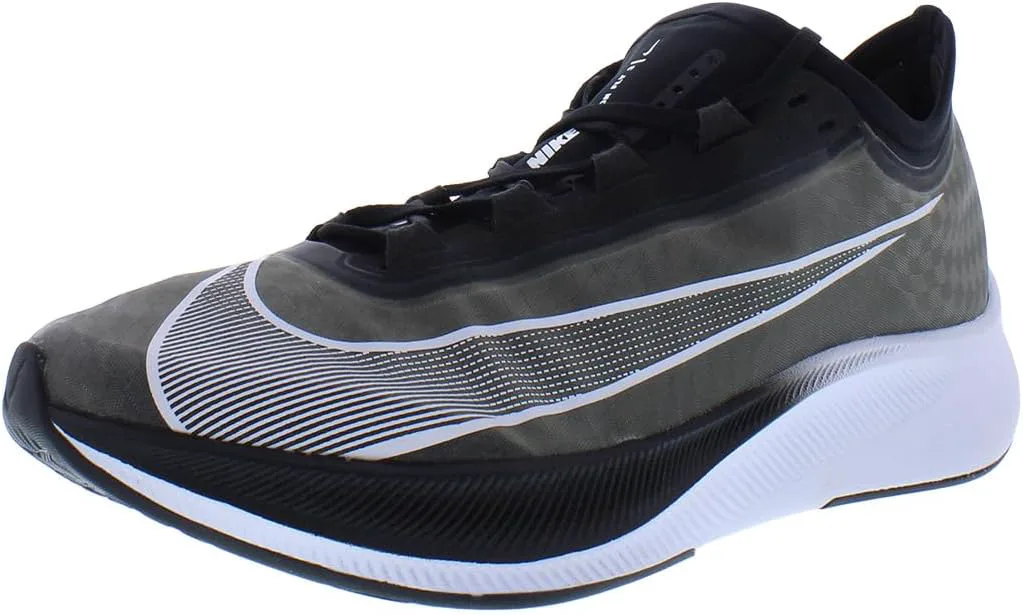 Мужские кроссовки Nike Zoom Fly 5, черно-белый