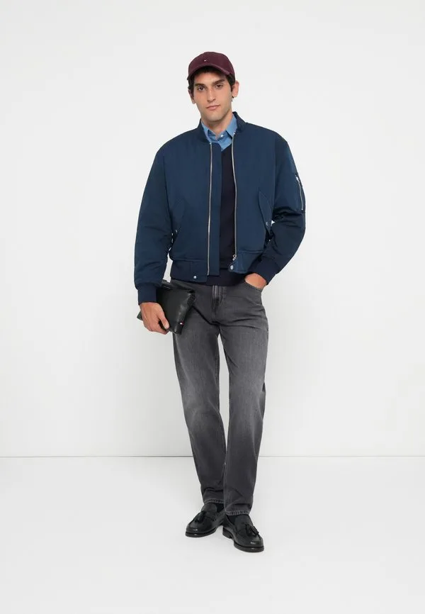 Оригинальная куртка-бомбер Tommy Hilfiger, Dark Night Navy — фото 2
