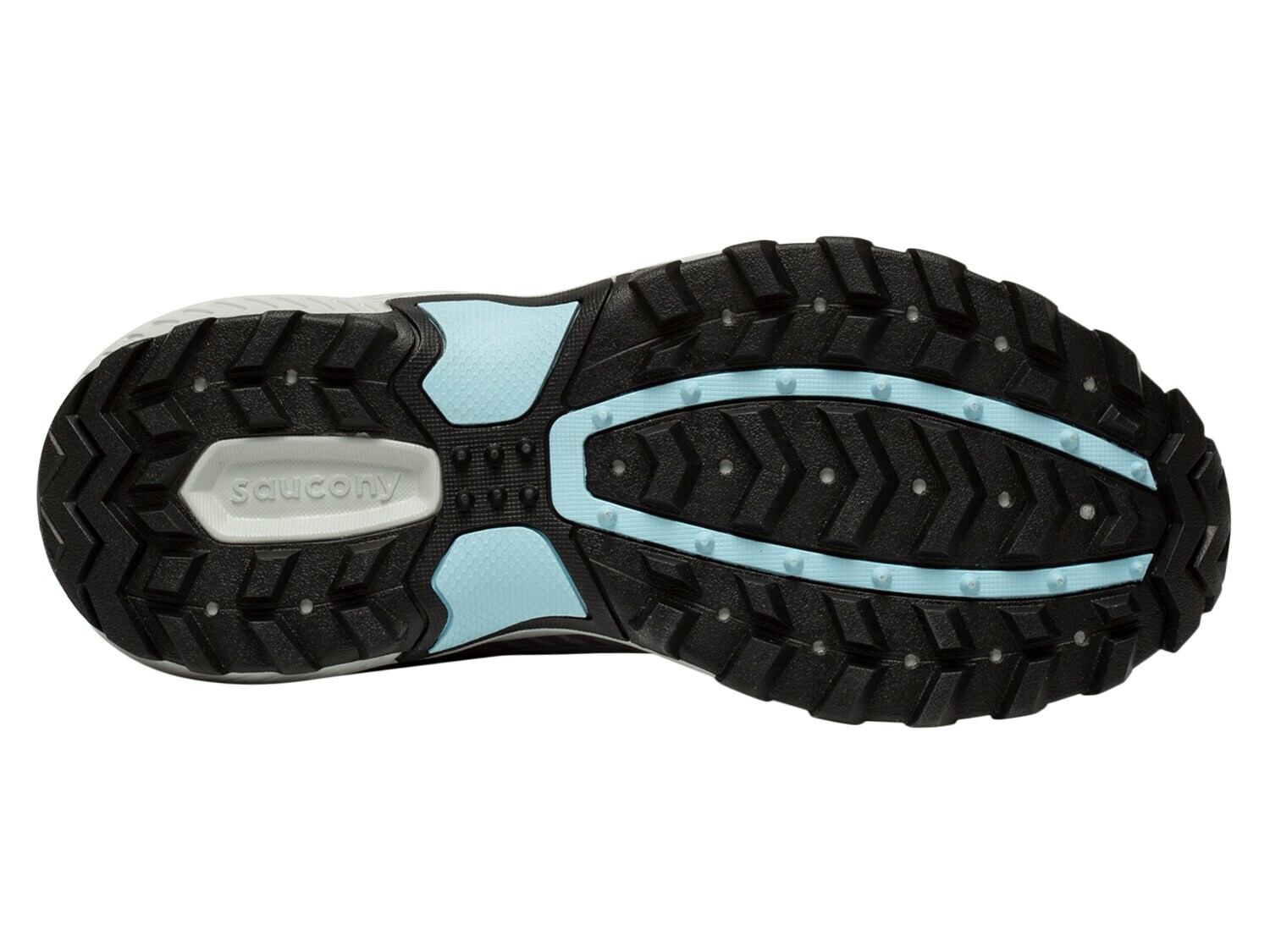 Кроссовки Saucony Excursion TR15, серый/фиолетовый — фото 3