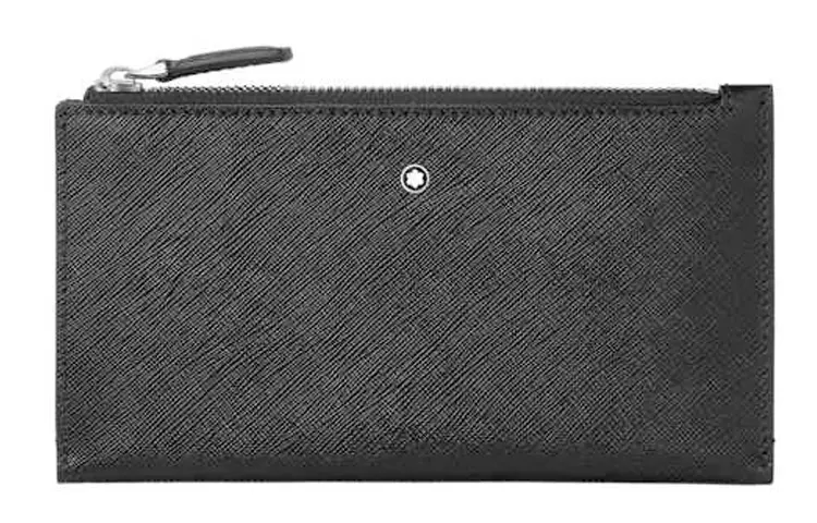 

MONTBLANC Кожаный клатч Mini мужской черный