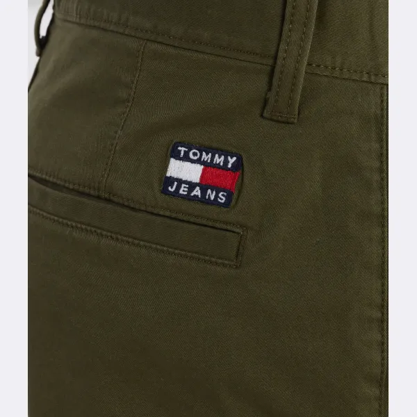 Шорты скантон стандартного кроя Tommy Hilfiger, хаки — фото 4